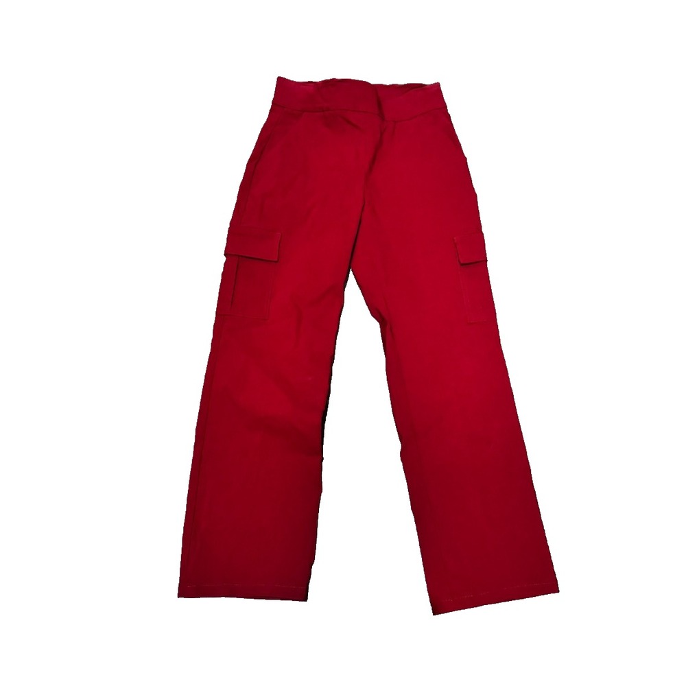Avenue Montaigne Cargo Pants red size 0 Small Viscose pull on pants